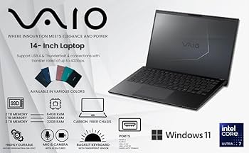 VAIO SX14-R All BLACK　Ultra 7 155H/16GB VAIO SX-R 14